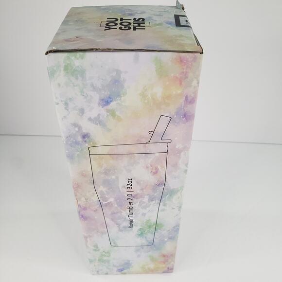 IRON °FLASK Rover Tumbler Pearl 32oz Vacuum Insulated 2 Lids 2 Straws Drink Cup - Picture 14 of 16